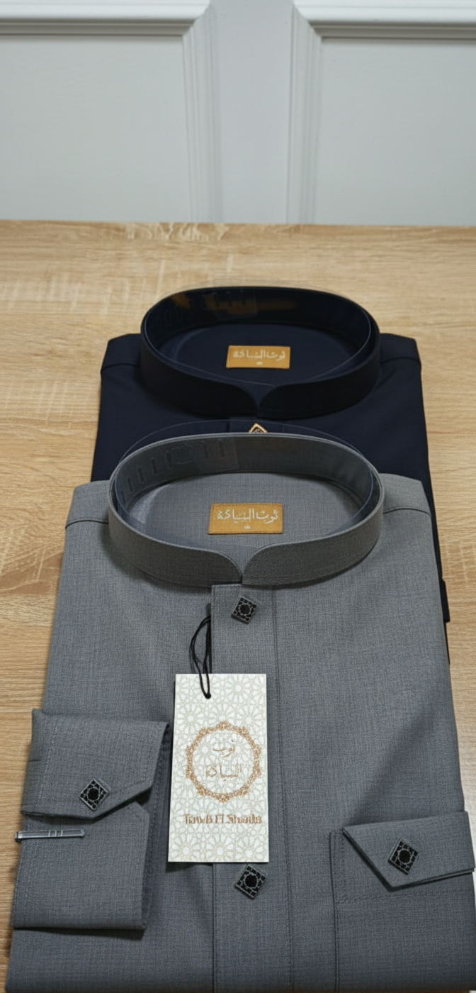 توب السيادة سامپل شتوي ربيعي - أناقة كلاسيكية بلمسة عصرية