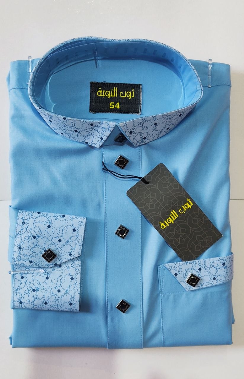 قميص " التوبة" موديل كول شوميز ملون– أناقة عصرية بلمسات ملونة